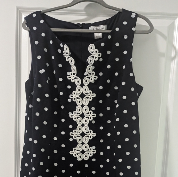 Jessica Howard Dresses & Skirts - Jessica Howard Dress  Size 18. Excellent condition.  Navy Blue & White Polka Dot